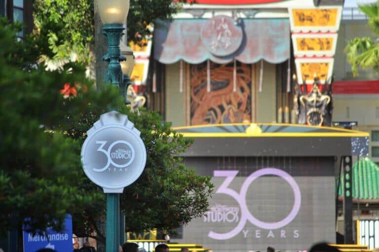 30 years of hollywood Studios